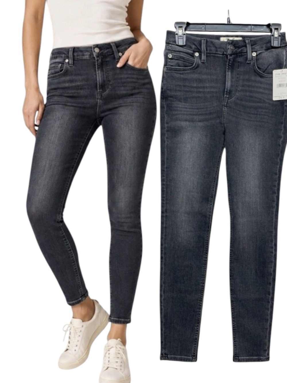 **NWT** Free People The Montana Milkyway Skinny Jean